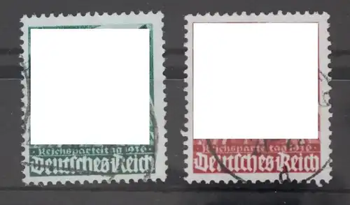 Deutsches Reich 632-633 gestempelt #FK304