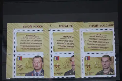 Russland 2297-2299 postfrisch mit Zf #FK664