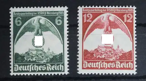 Deutsches Reich 586-587 postfrisch #FK404