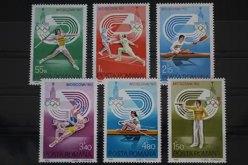 Rumänien 3733-3738 postfrisch #FF900