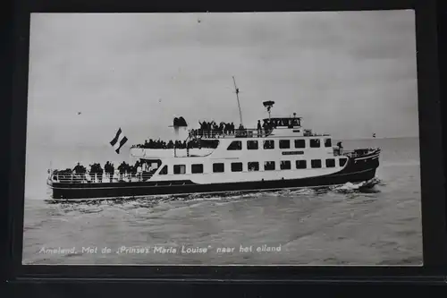 AK Niederlande Met de Prinses Maria Louise naar het eiland 1968 #PL595