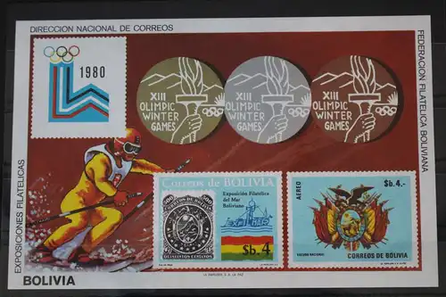 Bolivien Block 102 postfrisch #FF922