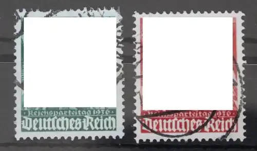 Deutsches Reich 632-633 gestempelt #FK320