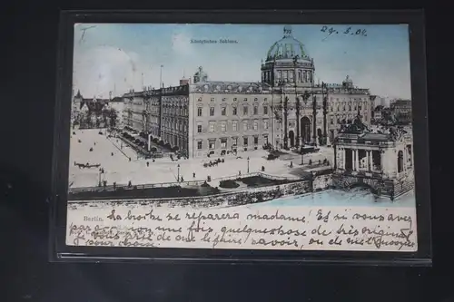 AK Berlin Königliches Schloss 1904 #PL683