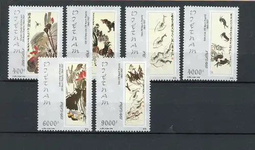 Vietnam 2943-2948 postfrisch Insekten #Schm1453