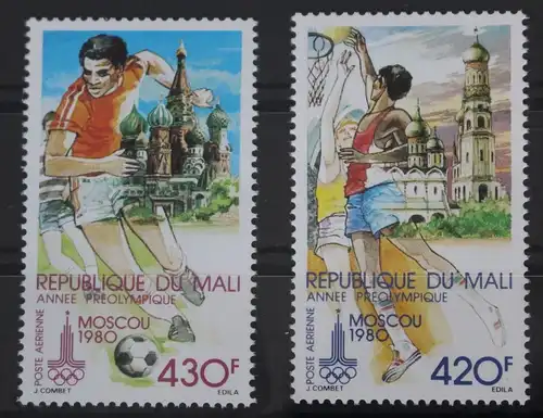 Mali 686-687 postfrisch #FD735