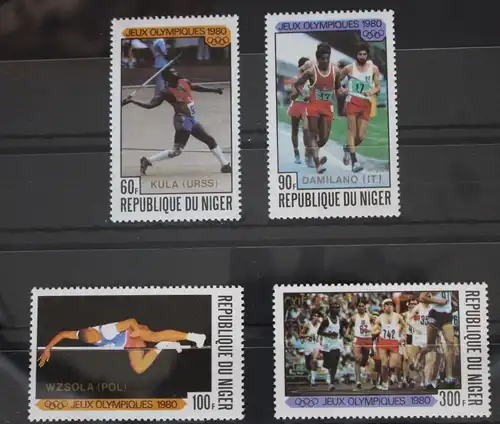 Niger 714-717 postfrisch #FD756