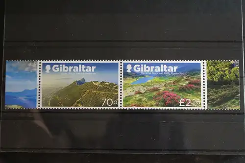 Gibraltar 1946-1947 postfrisch Paar #FM323