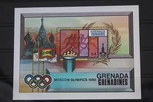 Grenada/Grenadinen Block 50 postfrisch #FD731