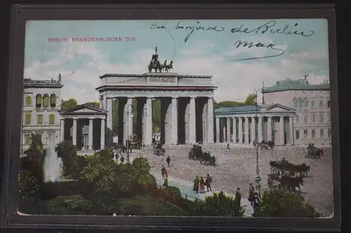 AK Berlin Brandenburger Tor 1907 #PL922
