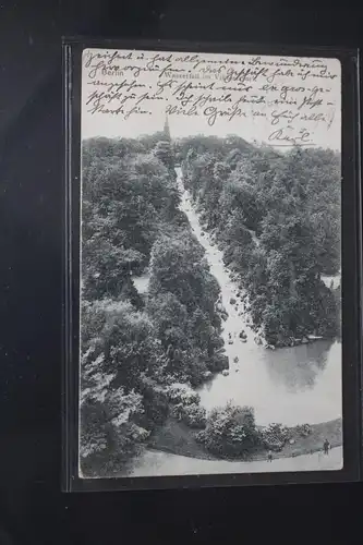 AK Berlin Wasserfall im Victoriapark 1908 #PL716