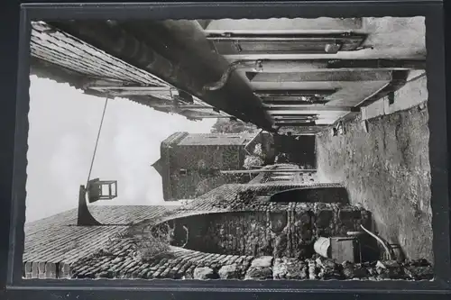 AK Zons a. Rhein Hinter der Mauer 1957 #PL656