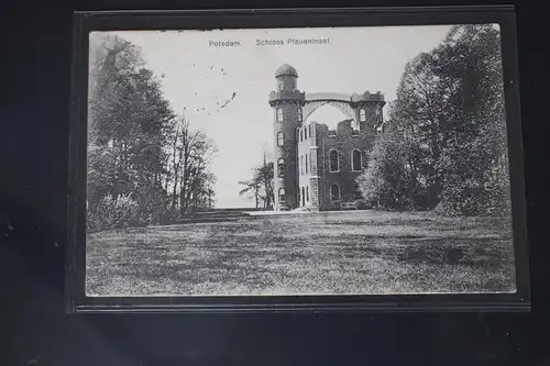 AK Potsdam Schloss Pfaueninsel 1919 #PL691