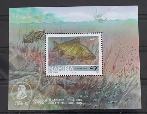 Namibia Block 14 postfrisch #FM107