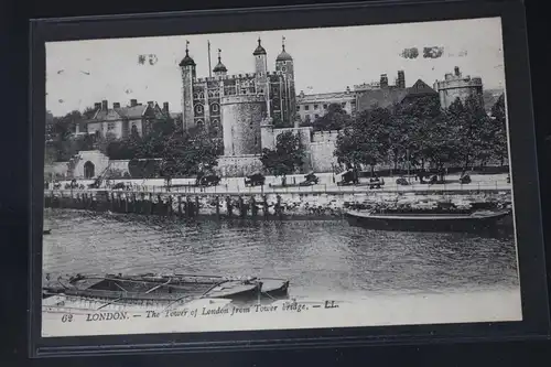 AK London The Tower of London from Tower bridge #PL847