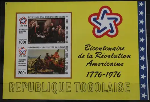 Togo Block 101 B postfrisch #FN224