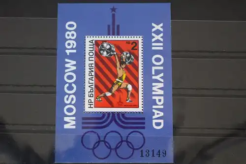 Bulgarien Block 101 postfrisch #FF867