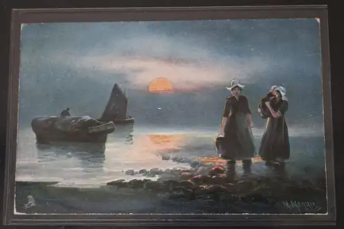 AK Deutschland Künstlerkarte (M. Morris) 1907 #PL906