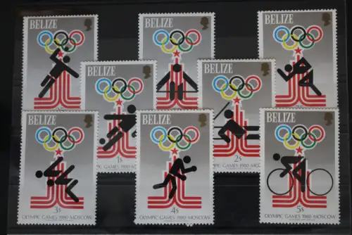 Belize 432-439 postfrisch #FD740