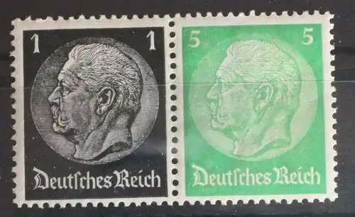 Deutsches Reich Zd W71 postfrisch Zusamenndrucke #FG724