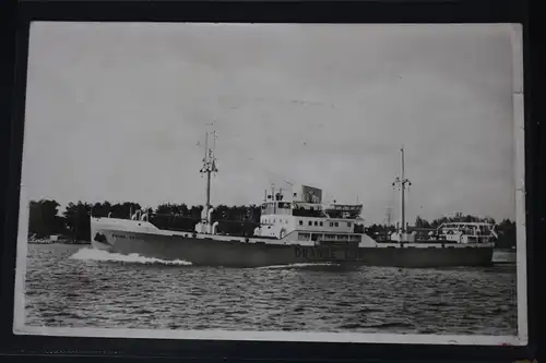 AK Oranje Lijn Dampfschiff MS Prins Casimir, Frachtschiff 1958 #PL585