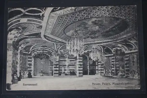 AK Potsdam Sanssouci - Neues Palais, Muschelsaal 1921 #PL651