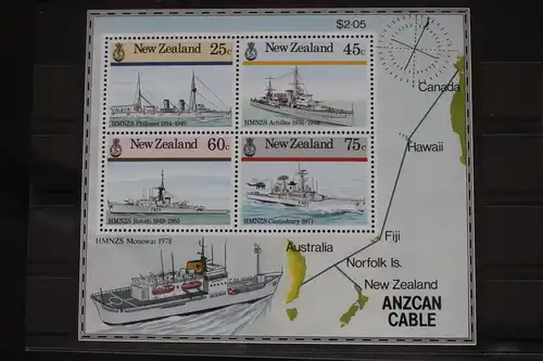 Neuseeland Block 7 postfrisch #FN090