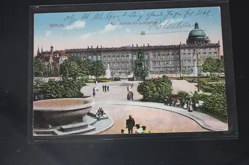 AK Berlin Königl. Schloss mit Lustgarten 1917 #PL715