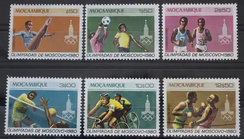 Mosambik 765-770 postfrisch #FC484