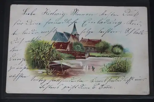 AK Deutschland Künstlerkarte 1904 #PM049