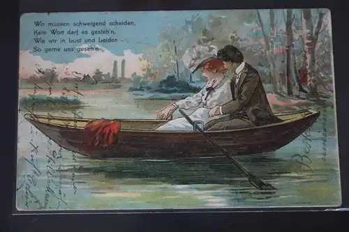 AK Deutschland Grußkarte 1907 #PM057