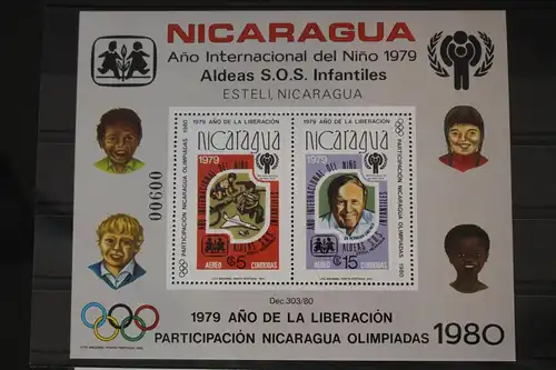 Nicaragua Block 110 postfrisch #FF950