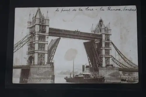 AK London The Tower Bridge 1915 #PL848