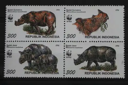 Indonesien 1648-1651 postfrisch Viererblock #FM147