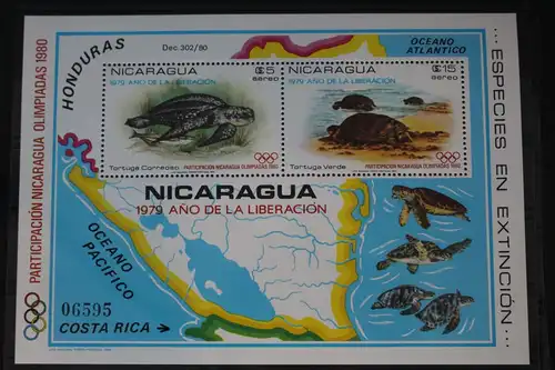 Nicaragua Block 114 postfrisch #FF949