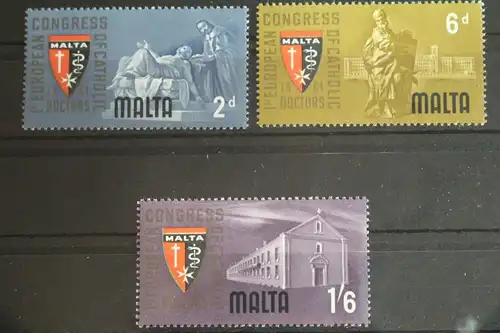 Malta 289-291 mit Falz #FM274
