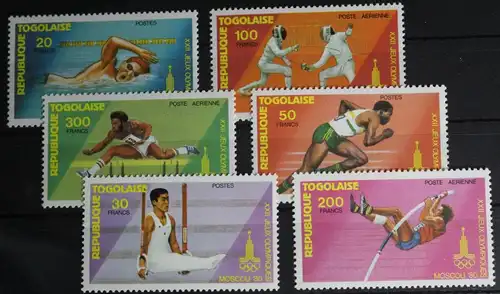 Togo 1422-1427 postfrisch #FF971