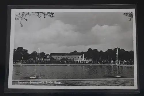 AK Hannover-Herrenhausen Großer Garten Feldpost 1942 #PM094