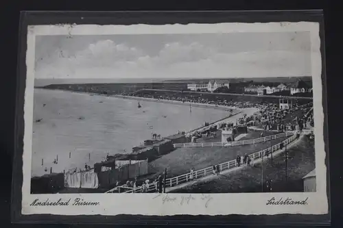 AK Nordseebad Büsum Südstrand 1935 #PM098