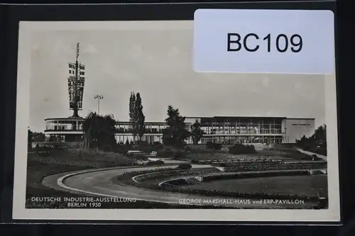 Berlin 71 auf Postkarte als Einzelfrankatur #BC109
