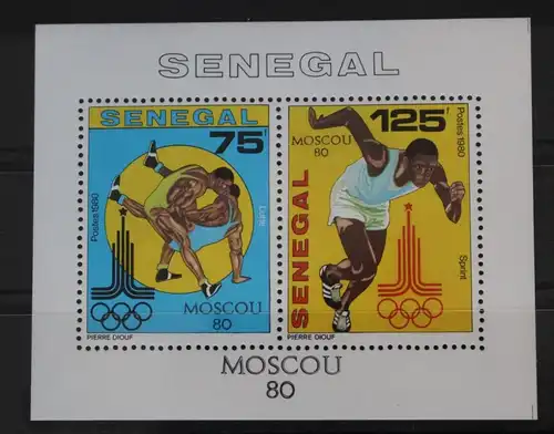 Senegal Block 38 postfrisch #FC496