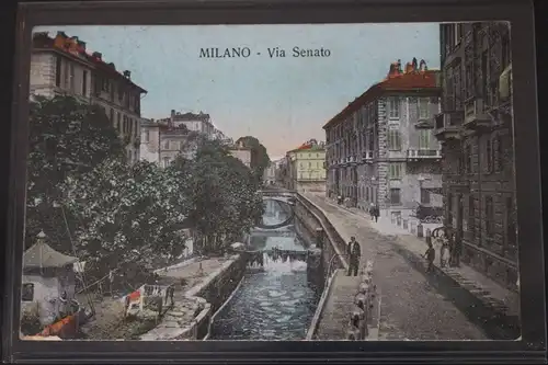 AK Milano Via Senato 1908 #PL868