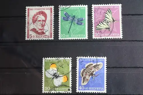 Schweiz 561-565 gestempelt Pro Juventute #FN732