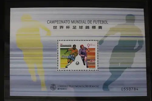 Macau Block 56 mit 976 postfrisch #FO899