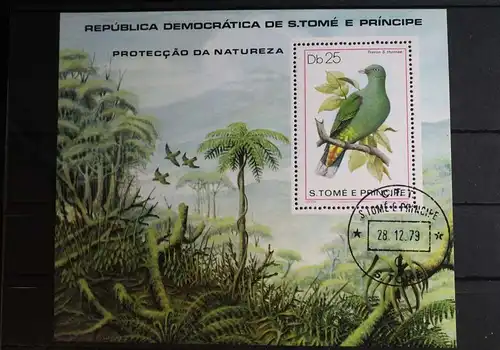 São Tomé und Príncipe Block 39 gestempelt #FN651