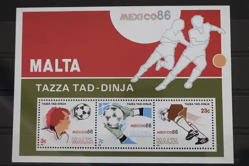 Malta Block 9 postfrisch #FN158