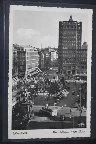 AK Düsseldorf Am Wilhelm-Marx-Haus 1952 #PL951