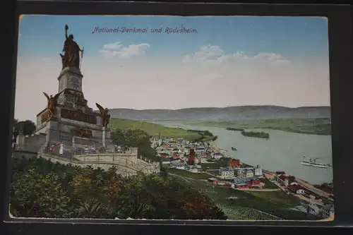 AK Rüdesheim Nationaldenkmal Feldpost #PM026