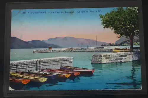 AK Aix-les-Bains Le Lac du Bourget - Le Grand Pont #PL876