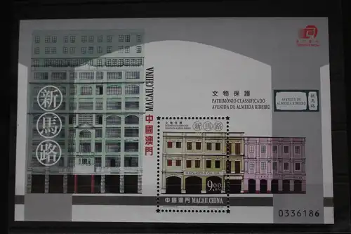 Macau Block 76 mit 1076 postfrisch #FP571